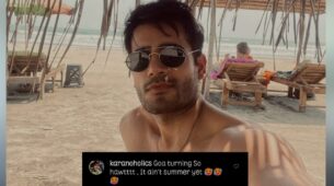 Karan Tacker wooes fans with his bare body look on the beach, fan say ‘Goa turning Hawwt’