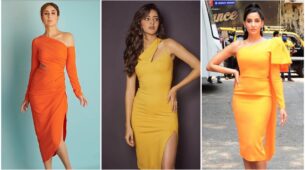 Kareena Kapoor, Ananya Panday and Nora Fatehi show fashionistas how to rock in one-shoulder midi outfit, take cues