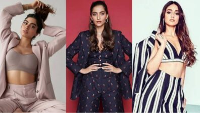 Khushi Kapoor, Sonam Kapoor and Ileana D’Cruz are shining damsels in monochromatic pantsuits, see pics