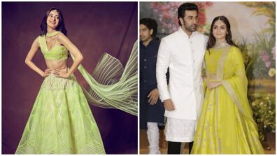 Kriti Sanon, Alia Bhatt Or Ananya Panday: Who Looked Sizzling Hot In These Neon Green Lehengas?