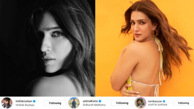 Kriti Sanon sets internet on fire in backless outfit, Hrithik Roshan, Sidharth Malhotra and Kartik Aaryan are drooling