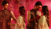 Lahu Muh Gaya: Himansh Kohli and Anushka Sen do a Ranveer Singh-Deepika Padukone act from Ramleela, video goes viral
