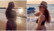 Lambi Judai: TMKOC babe Sunayana Fozdar goes bold at beach, sets internet on fire in black bralette to flaunt midriff