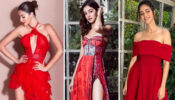 Let’s Take A Look At Ananya Panday’s Adorable Petite Red Dress Collection