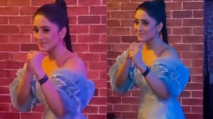 Like Never Before: Shivangi Joshi shows off her ‘boxing punches’ in a high-thigh slit princess gown, watch