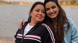 Lol: Jasmin Bhasin and comedian Bharti Singh caught up in fun banter