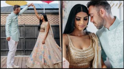 Love Is In The Air: Glenn Maxwell and Vini Raman share special moments from traditional Indian wedding, check out