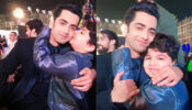 Love you kanha: RadhaKrishn fame Sumedh Mudgalkar gets adorable kiss from cute kid