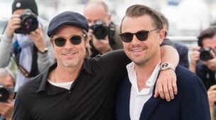 Take A Look At These Photos Of Brad Pitt And Leonardo DiCaprio’s Everlasting Bromance