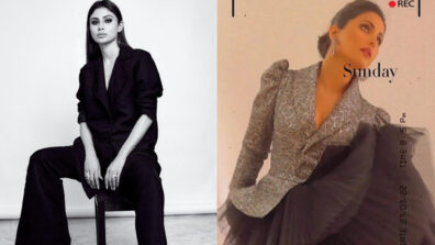 Mouni Roy and Hina Khan are sensuality personified in black and grey outfits, are you crushing?