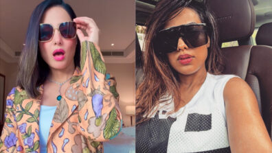 Nia Sharma and Hina Khan share special vlogs, fans love irresistible sunglass swag