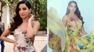 Nora Fatehi Goes Floral In Hot Summers In This Beautiful Dress: Checkout