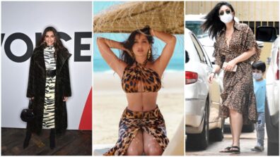 Nora Fatehi, Kareena Kapoor Khan, Sonam Kapoor: Bollywood Divas Who Stood Out In Leopard Print Fits