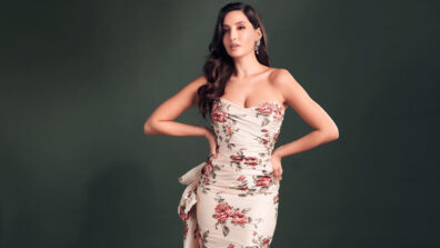 Nora Fatehi stabs hearts in floral printed bodycon outfit, netizens can’t stop admiring