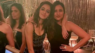 Parineeti Chopra And Ananya Panday Bring Twist In Fashion As They Style Bathroom Slippers On Party Wear