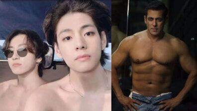 Oo Jaane Jaana: BTS members Jungkook and V go shirtless together, is Bollywood superstar Salman Khan their inspiration?