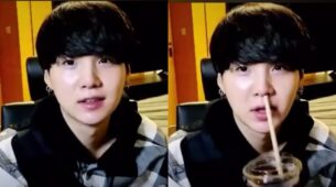 OOPS: BTS member Suga mistakenly inserts straw inside nostrils while drinking juice, ARMY can’t stop going ROFL