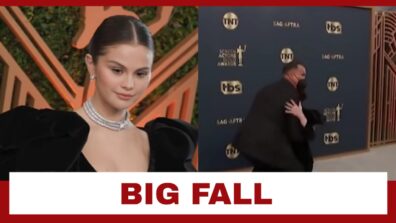 Oops: Selena Gomez Goes Down On Floor On The Red Carpet, Checkout