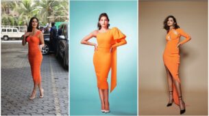 Orange Frenzy: From Nora Fatehi To Katrina Kaif, Take A Look At Their Orange Ensembles