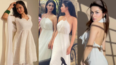 Palak Sindhwani, Mouni Roy and Avneet Kaur teach you to slay in white like vogue queens, take cues