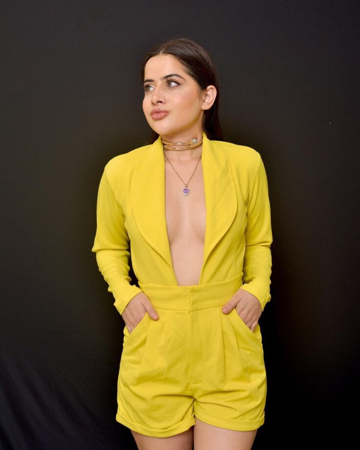 Pictures: These Yellow Ensembles Complement Urfi Javed The Most - 0