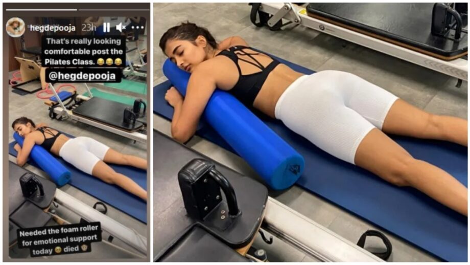 Pilates Lesson: Pooja Hegde Gives Us Some Fitspiration; In Pics - 4