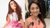 Pink Obsession: Surbhi Jyoti looks like Barbie in babypink Jumpsuit, Shweta Tiwari personifies grace peach pink dress