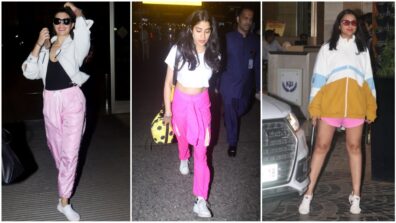 Pink Tracksuit Battle: Jacqueline Fernandez Vs Janhvi Kapoor Vs Parineeti Chopra