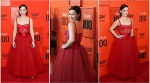 Priceless Beauty: Emilia Clarke Took Millions Of Hearts By Storm As She Shared A Picture In Targaryen Red With A Sheer Dolce, See Pics