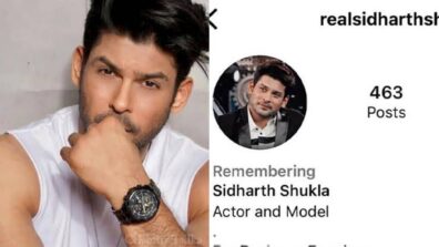 Proud Moment: After Sushant Singh Rajput, ‘Bigg Boss legend’ Sidharth Shukla gets memorialized on Instagram