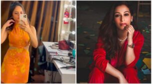 Queen Power: Palak Sindhwani dazzles like sunshine in yellow bodycon, Sunayana Fozdar sparks like barbie in pink pantsuit