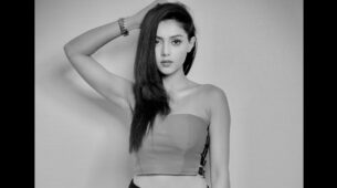 RadhaKrishn fame Mallika Singh dazzles in strapless crop top, fans love monochrome delight