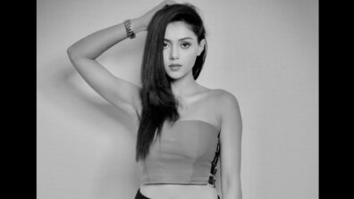 RadhaKrishn fame Mallika Singh dazzles in strapless crop top, fans love monochrome delight