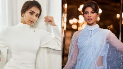 Radhe Shyam Fever: Pooja Hegde goes all guns blazing in white, Jacqueline Fernandez approves