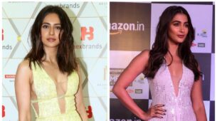 Rakul Preet Singh Or Pooja Hegde: Who Showed Off The Deep Neckline Gown The Best?