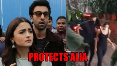 Ranbir Kapoor Proves He Is A Perfect Boyfriend As He Protects Alia Bhatt From The Mob