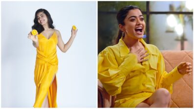 Rashmika Mandanna Looks Beautiful In Yellow, Check Out Her Outfits