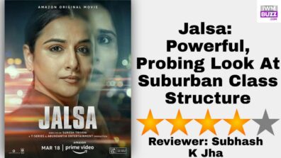 Review Of Jalsa: Powerful, Probing Look At Suburban Class Structure