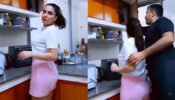 ROFL: Shraddha Arya makes husband work hard in kitchen, viral video makes fans go LOL