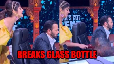 Rohit Shetty Struck By Glass Bottle After Avoiding Shilpa Shetty: Check out