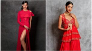 Rosy Red: Criminal Justice Fame Anupriya Goenka Flaunts Her Red Gown Style, See Pics