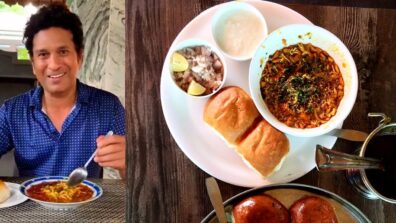 Sachin Tendulkar Saying “Ek Number,” While Eating Misal Pav, Watch Here