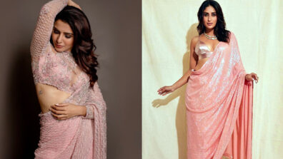 Samantha Ruth Prabhu Or Kareena Kapoor: Who Looks Better In A Light Pink Embellished Saree?