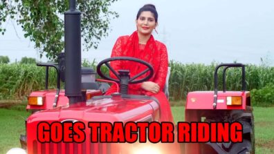 Sapna Choudhary Goes Tractor Riding: See Video