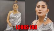 Sapna Choudhary Looks Fab In Silver Saree: Talks About Being Good