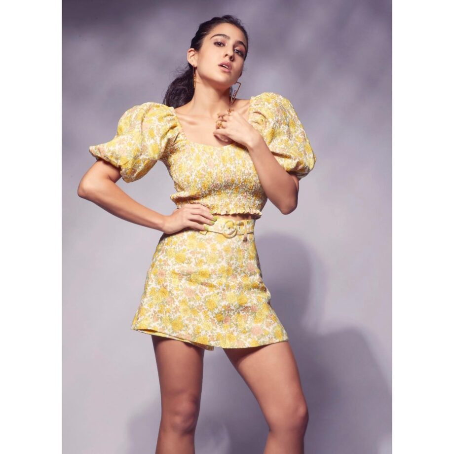 Sara Ali Khan Is In Love With Floral Dresses & These Pics Prove It - 1