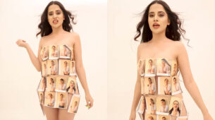 Bigg Boss fame Urrfii Javed goes bold like never before, wears customised outfit made of photos
