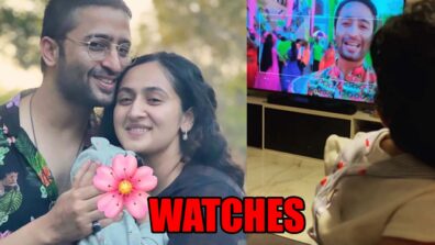 Shaheer Sheikh’s daughter Anaya watches his new show Woh Toh Hai Albela, check unseen video