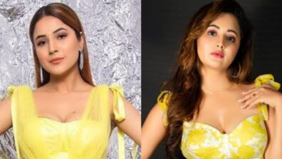 Shehnaaz Gill And Rashami Desai: Who Slays In Yellow Outfit The Best?