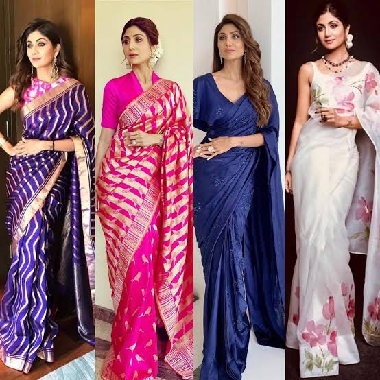 Shilpa Shetty Inspired Saree Fashion You Would Like To Have - 2